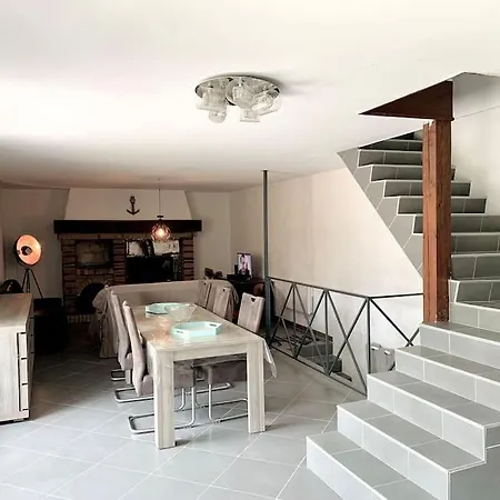 Bella Rosa, Parking Privatif, Bord Mer, Terrasse Tatil Evi Ault